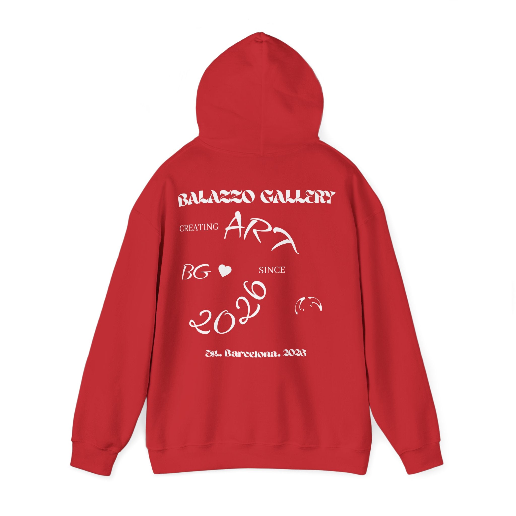 Classic'zz Creating Art hoodie roja