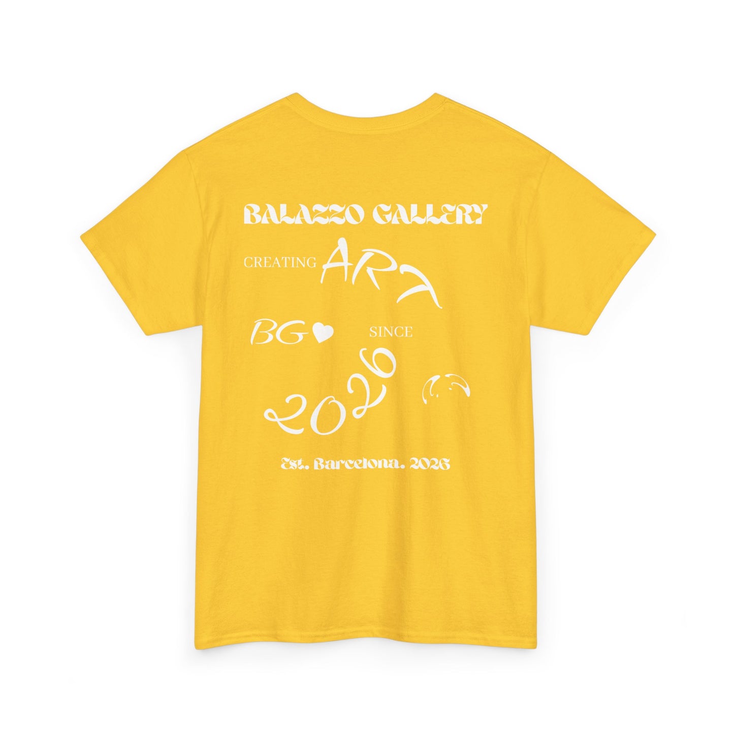 Classic'zz Creating Art t-shirt amarilla